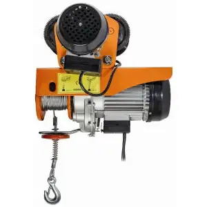 купить Мини-таль электрическая с тележкой канатная 220 В передвижная 600 / 1200 кг - 20/10 м РА, Сибталь