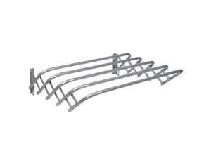 купить Сушилка для белья настенная складная, 3м, 600х450х185, цвет серый, NIKA