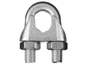 купить Зажим для троса М5, нерж.сталь (А2), DIN 741 (100 шт в уп.) (STARFIX)