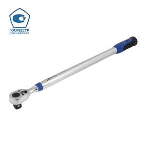 купить Ключ динамометрический 3/4" NORGAU Industrial предельный со встроенной трещоткой в футляре, 60-340 Нм, NTW24-034R