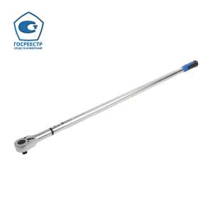 купить Ключ динамометрический 3/4" NORGAU Industrial предельный со встроенной трещоткой в футляре, 150-750 Нм, NTW24-075R