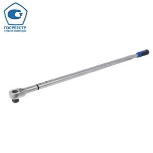 купить Ключ динамометрический NORGAU Industrial предельный со встроенной трещоткой 1" 150-750 Нм, NTW25-075R