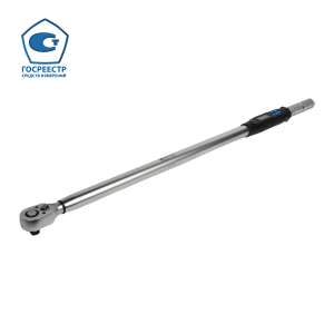 купить Ключ динамометрический NORGAU Industrial электронный со встроенной трещеткой 3/4", 170-850 Нм, NTE14-850RR