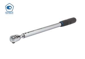 купить Ключ динамометрический NORGAU Industrial предельный со встроенной трещоткой 3/8" 8-85 Нм, NTW22-085PR