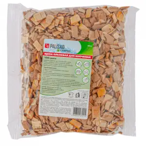 купить Щепа ольховая для копчения, 100 гр Camping Palisad