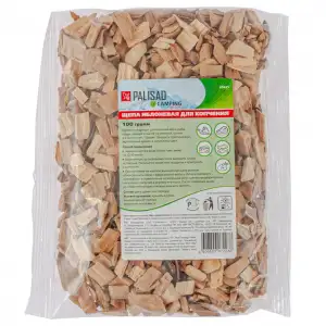 купить Щепа яблоневая для копчения, 100 гр Camping Palisad