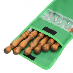 купить Набор шампуров угловых, 650 мм, с деревянной рукояткой, в чехле, 6 шт., Camping// Palisad