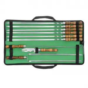 купить Набор шашлычный 9 предметов в сумке, Camping// Palisad