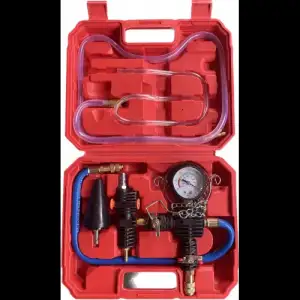 купить Манометр для вакуумного наполнения системы охлаждения -1 bar с набором переходников, 3пр. "H-D"