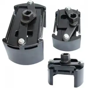 купить Съемник-ключ масляного фильтра 2-х захватный разводной 105-150мм 1/2" "H-D"