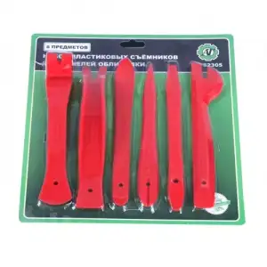 купить Съемник крепежа обивки пластмассовый (NYLON), набор 6 предметов "H-D"