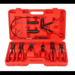 купить Щипцы для снятия и установки хомутов патрубков и шлангов, набор 9пр. "H-D"