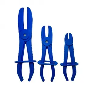 купить Зажимы пластмассовые с фиксатором, набор 3пр. "H-D"