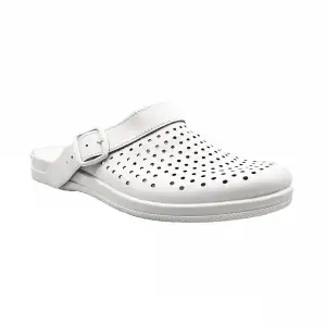 купить Сабо мужские с перфорацией, Молдова белые (95350108)