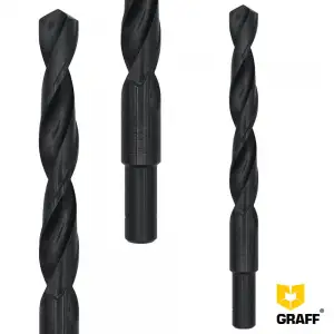 купить Сверло по металлу 15 мм с проточенным хвостовиком GRAFF