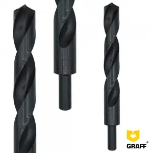 купить Сверло по металлу 21 мм с проточенным хвостовиком GRAFF
