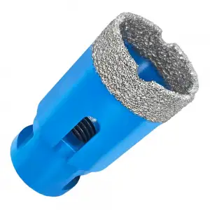 купить Коронка алмазная 35х10 мм по керамограниту для УШМ М14 GRAFF серия 'Master'