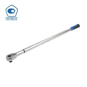 купить Ключ динамометрический NORGAU Industrial предельный с трещоткой NTW24-055R, 110-550 Нм, 3/4'