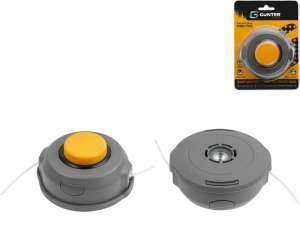 купить Головка триммерная GUNTER MSG-TH2 леска ф 2.4 мм полуавт., блистер (ф110 мм, лев. резьба М10х1.25 "мама")