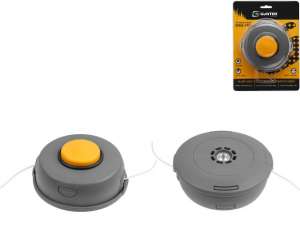 купить Головка триммерная GUNTER MSG-TH3 леска ф 2.4 мм полуавт., блистер (ф125 мм, лев. резьба М10х1.25 "мама")