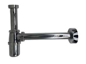 купить Сифон для умывальника без выпуска, гайка 32 мм, с прямой трубой 1 1/4", AV Engineering (Сифон для умывальника с накидной гайкой 32 мм, труба 1 1/4")