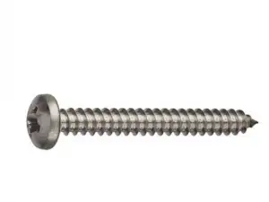 купить Саморез 5.5х70 мм полусф. головка, острый, нерж.сталь (А2), DIN 7981 (200 шт в уп.) STARFIX