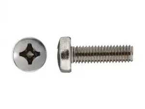 купить Винт М3х8 мм полусфера, нерж.сталь (А2), DIN 7985 (500 шт в упак) (STARFIX)