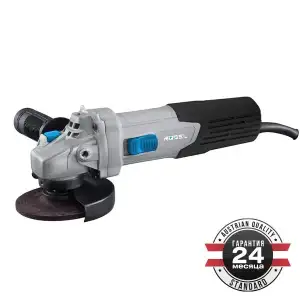 купить Угловая шлифовальная машина RÖGEL, 800 Вт, 11000 об/мин, бронированный ротор, диск 125 мм