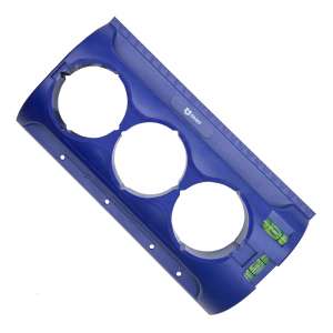 купить Шаблон с уровнем для разметки подрозетников 68 мм DС518 GRAFF