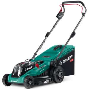 купить ЗУБР 40 В (2x20В), 400 мм, без АКБ (LMS), газонокосилка аккумуляторная бесщеточная (ГКЛ-4040)