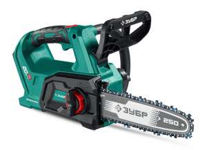 купить ЗУБР 20 В, 250 мм шина, без АКБ (LMS), пила цепная аккумуляторная (ПЦБ-2025)