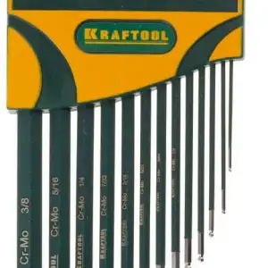купить KRAFTOOL 13 шт, набор длинных имбусовых ключей (27444-H13)