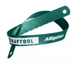 купить KRAFTOOL Alligator-32, 32 TPI, 300 мм, биметаллическое гибкое полотно по металлу (15942-32)