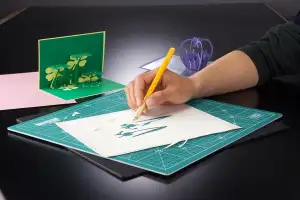 купить OLFA с перовым лезвием 6 мм, нож (OL-AK-1/5B)