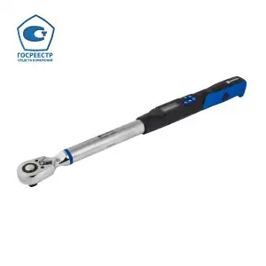 купить Ключ динамометрический NORGAU Industrial электронный со встроенной трещоткой 1/2', 40-200 Нм, NTE13-200RR