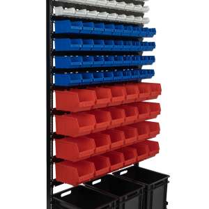 купить Стеллаж для складского помещения с лотками