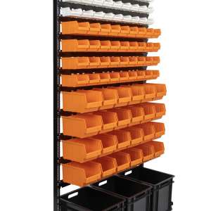 купить Стеллаж с лотками в сборочный цех