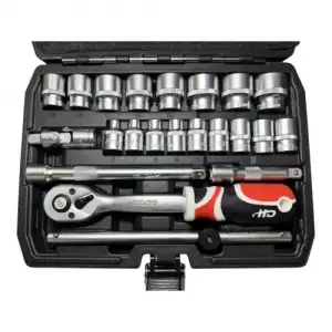 купить Набор инструментов  3/8" (22пр.) CrV "H-D"