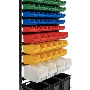 купить Складской стеллаж от производителя с коробочками