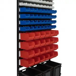 купить Стеллаж для складского помещения с лотками