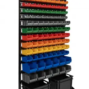 купить Торговый стенд с лотками 122 шт/ под метизы