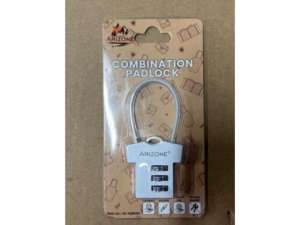купить Замок навесной кодовый, серебро, ARIZONE
