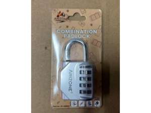 купить Замок навесной кодовый, серебро, ARIZONE