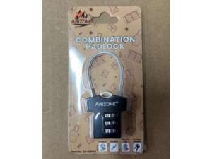 купить Замок навесной кодовый, черный, ARIZONE