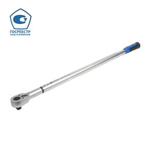 купить Ключ динамометрический NORGAU Industrial предельный с трещоткой NTW24-055R, 110-550 Нм, 3/4'