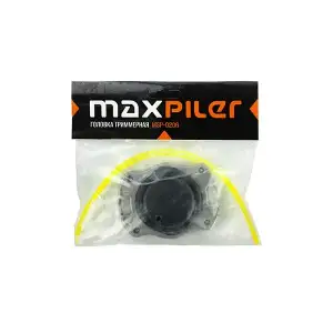 купить Головка-шпуля для триммеров MAXPILER, тип 'паук', ручная, Ø2.4мм, леска-ус 4 шт.