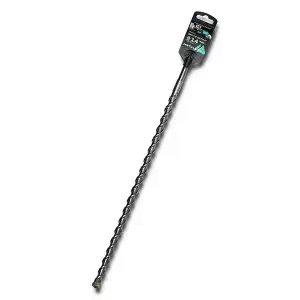 купить Бур по бетону SDS-plus METALLICA Optima 14 х460/400 мм, напайка с центром, 2 спирали