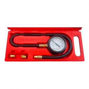 купить Манометр для измерения давления масла 0-7 bar с переходниками, набор 3пр. "H-D"