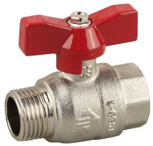 купить ЗУБР d 1/2″, ″мама-папа″, шаровой кран (51354-N-1/2)