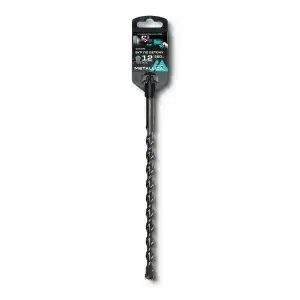 купить Бур по бетону SDS-plus METALLICA Optima 12 х260/200 мм, напайка с центром, 2 спирали